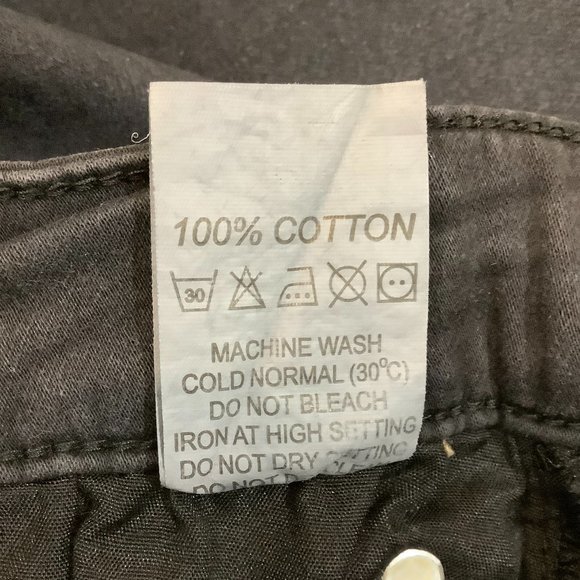 Dolce & Gabbana Vintage High Rise Basic Black Jeans Stretch - Picture 7 of 8